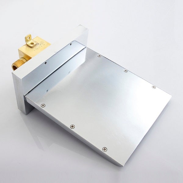 Color Changing LED Waterfall Wall Mount Faucet - Cascada Showers