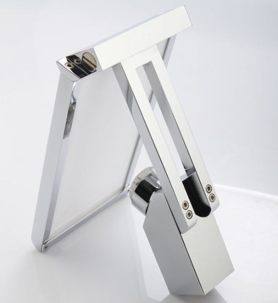 Deck Mounted Water Power Square LED Sink Faucet, Polished Chrome - Cascada Showers