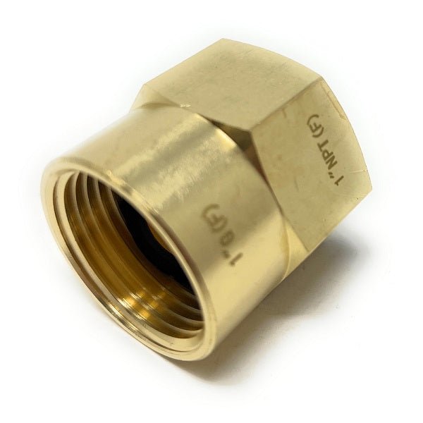 G Thread (Metric BSPP) Female to NPT Female Lead-Free Adapter (1" x 1") - Cascada Showers