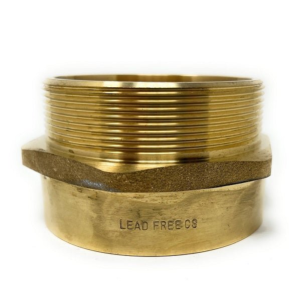 G Thread (Metric BSPP) Male to NPT Female Adapter - Lead-Free (3" x 3") - Cascada Showers