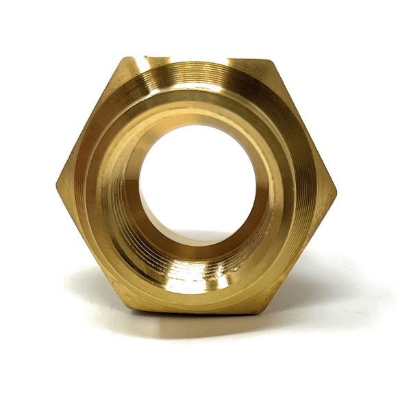 bspp to npt adapter, 3/4 male to 1/2 female reducer, 1/2 male to 3/4 female adapter, 3/4 male to 1/2 female adapter, 3/4 female to 1/2 male reducer, 1/2 female to 3/4 male adapter,  3/4 to 1/2 female adapter, g 3/4 to g 1/2 adapter, male bspp to female npt adapter, 3/4 to 1/2 adapter, 3/4 x 1/2 female adapter, 3/4 male to 1 inch female adapter, bspp to npt. G Thread (Metric BSPP) Male to NPT Female Adapter - Lead Free (3/4" x 1/2") - Cascada Showers