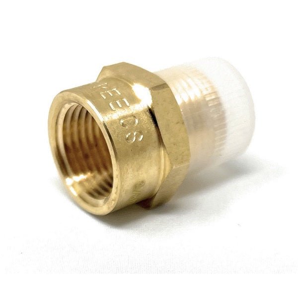 G Thread (Metric BSPP) Male to NPT Female Adapter - Lead-Free (3/8" x 3/8") - Cascada Showers