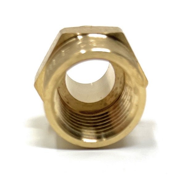 G Thread (Metric BSPP) Male to NPT Female Adapter - Lead-Free (3/8" x 3/8") - Cascada Showers