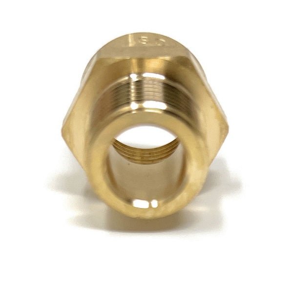 G Thread (Metric BSPP) Male to NPT Female Adapter - Lead-Free (3/8" x 3/8") - Cascada Showers