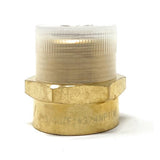 Lead-Free G Thread (Metric BSPP) Female to NPT Male Pipe Fitting Adapter - 1/4" - 3" - Cascada Showers