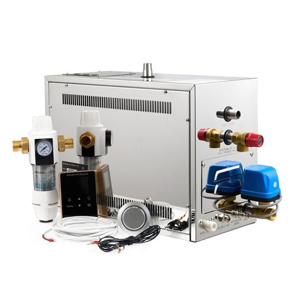 Luxurious Cascada Stainless Steel Bath Steam Generator With Digital Controller: Transform Your Bathroom into a Spa - Cascada Showers