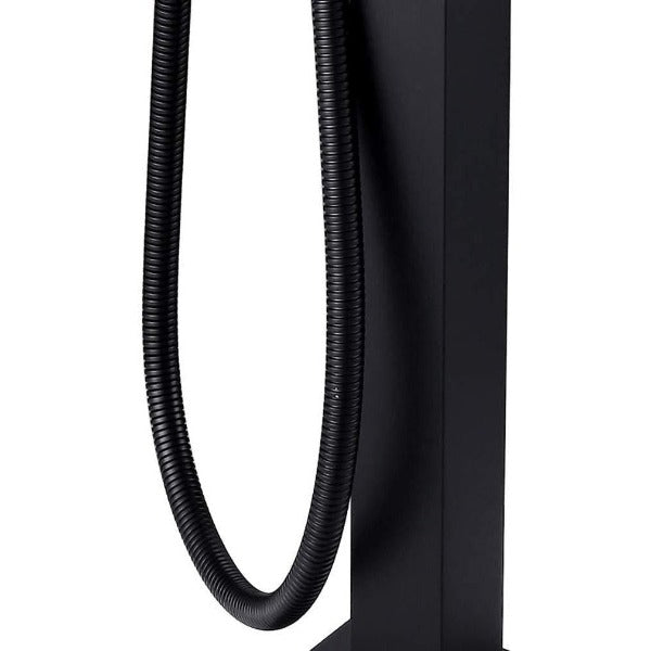 Luxury Classic Matt Black Floor Standing Dual Handle Shower Faucets - Cascada Showers