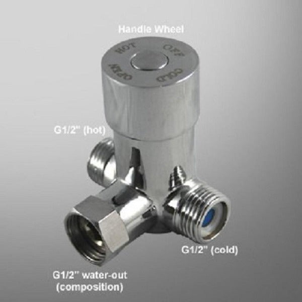 Touchless Temperature Mixing Valve for Sensor Faucet - Cascada Showers