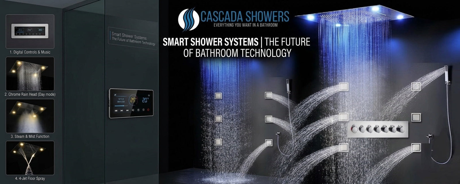 Smart Shower Systems  The Future of Bathroom Technology