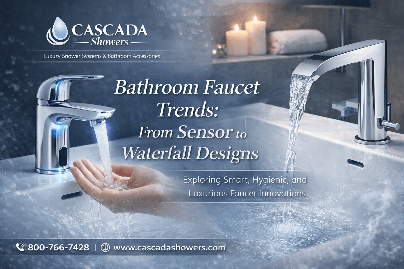 Bathroom Faucet Trends: From Sensor to Waterfall Designs