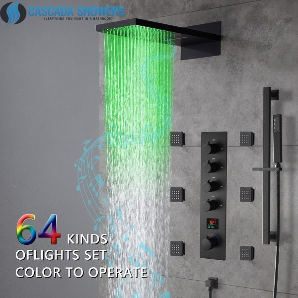 Cascada Naples Digital Shower System - Cascada Showers