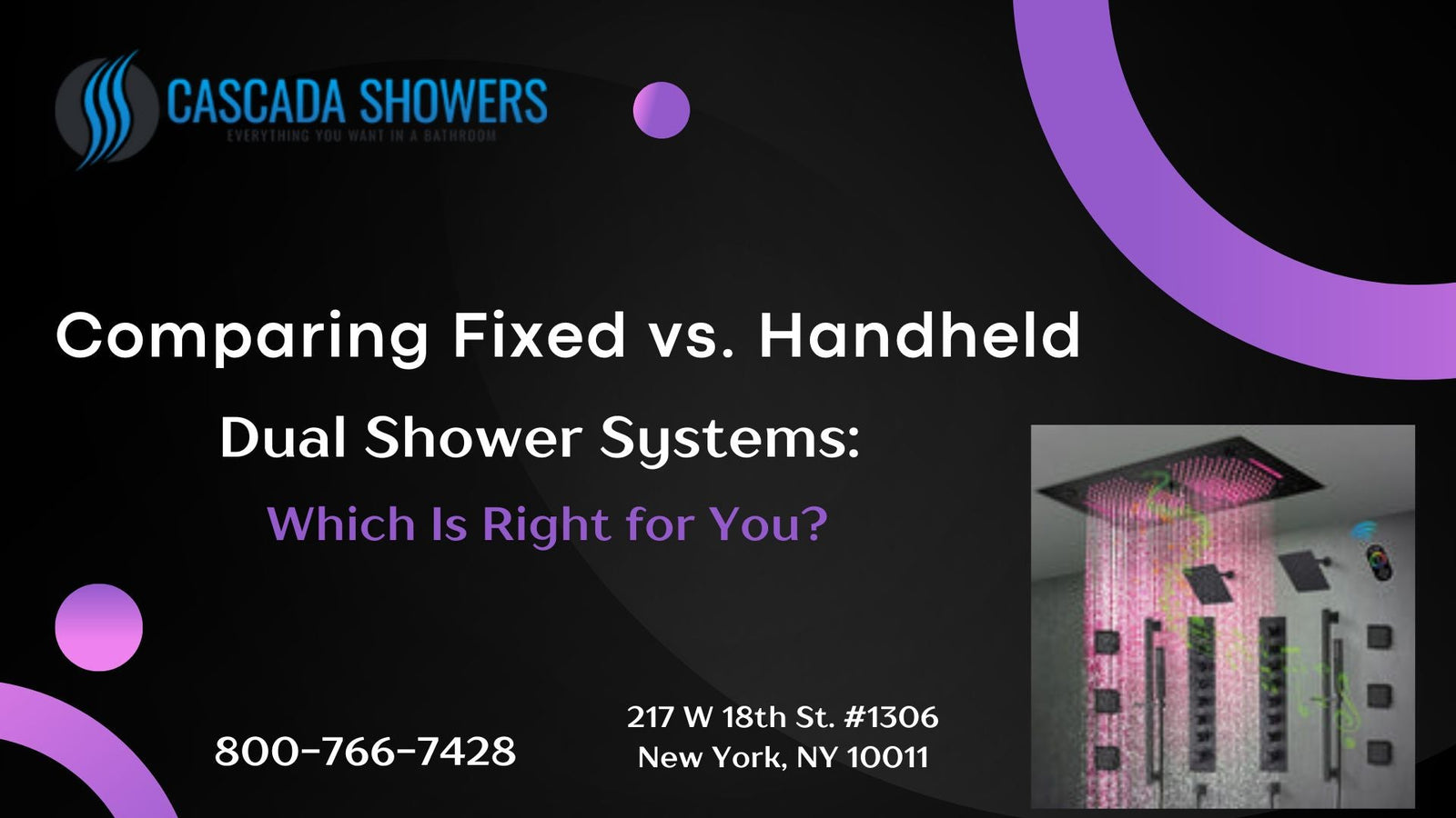 Comparing Fixed vs Handheld Dual Shower Systems: Which Is Right for You?