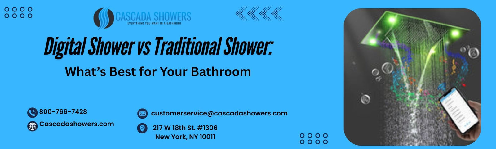 Digital Shower vs Traditional Shower: What’s Best for Your Bathroom