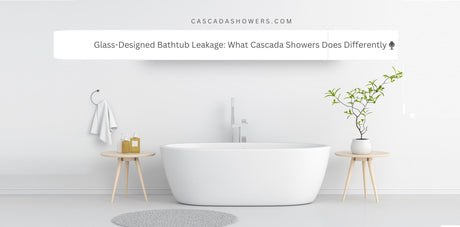 Glass-Designed Bathtub Leakage: What Cascada Showers Does Differently