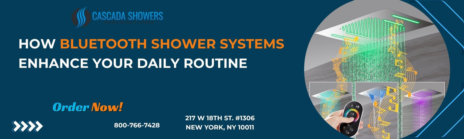 How Bluetooth Shower Systems Enhance Your Daily Routine