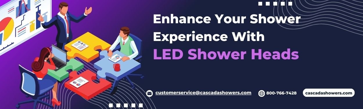 How LED Shower Heads Enhance Your Shower Experience - Cascada Showers