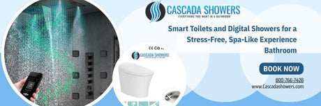 Smart Toilets and Digital Showers for a Stress-Free, Spa-Like Experience