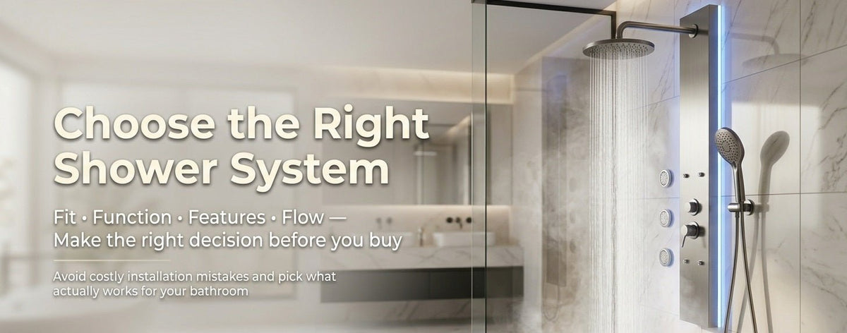Modern Shower System Buyer’s Guide | Cascada Showers