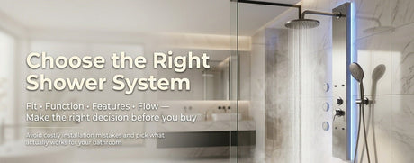 How to Choose the Perfect Modern Shower System: Complete Buyer's Guide