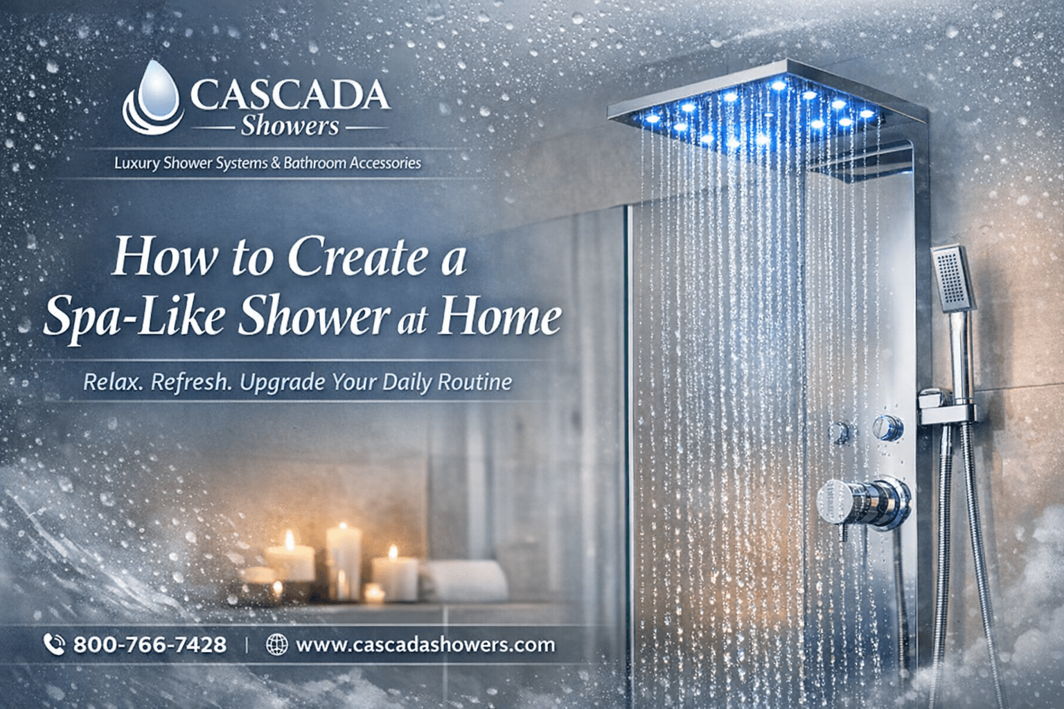 How to Create a Spa-Like Shower at Home