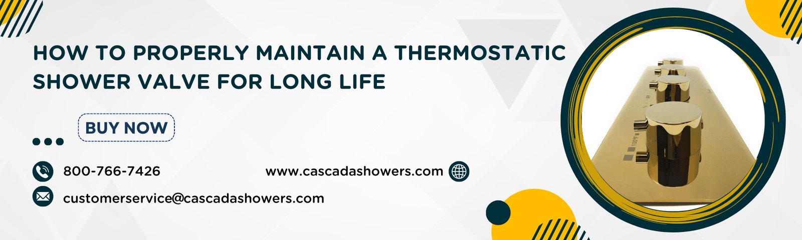 How to Properly Maintain a Thermostatic Shower Valve for Long Life