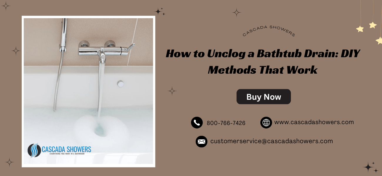 How to Unclog a Bathtub Drain: DIY Methods That Work