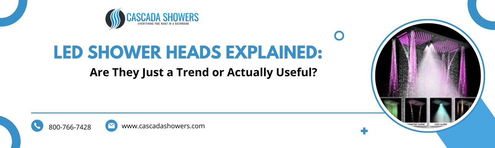 LED Shower Heads Explained: Are They Just a Trend or Actually Useful?