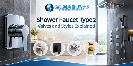 Shower Faucet Types Valves and Styles Explained