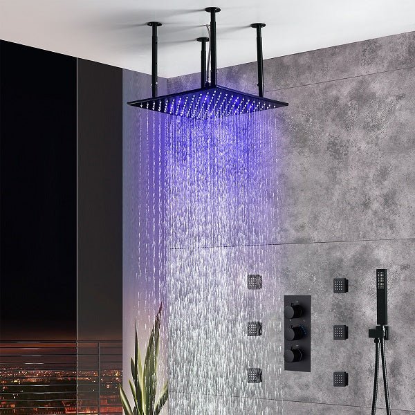 The 16" LED Shower System Built for a Real Luxury Experience
