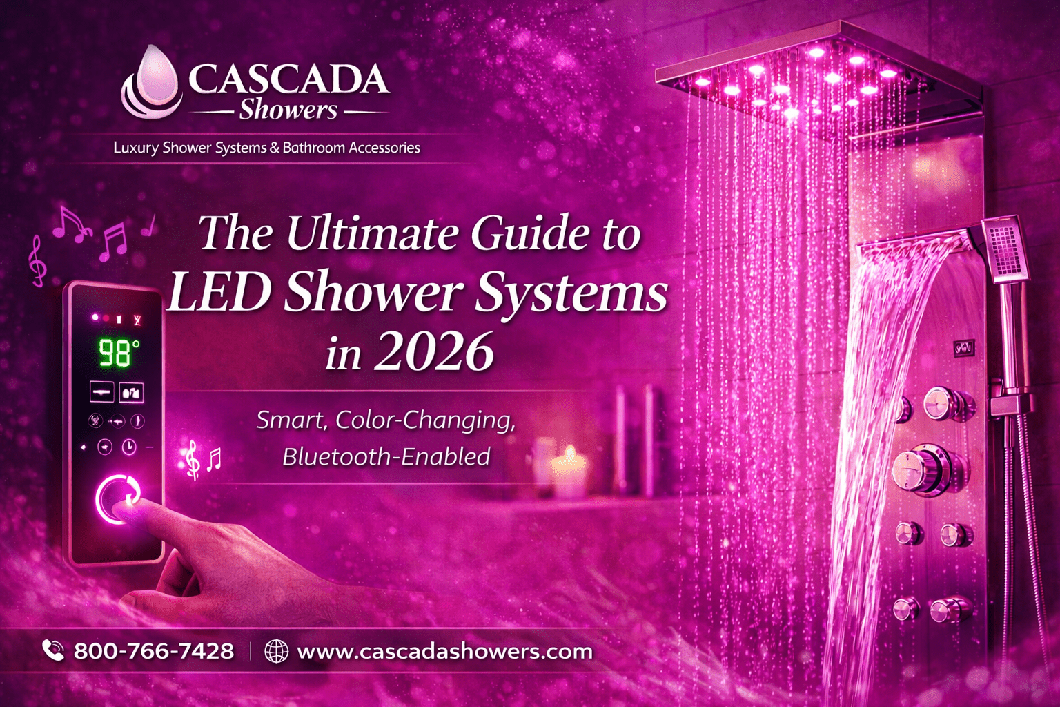 The Ultimate Guide to LED Shower Systems in 2026