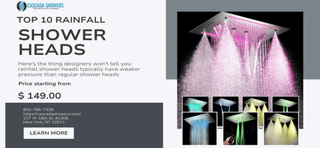 Top 10 Rainfall Shower Heads for Modern Bathrooms (2026)