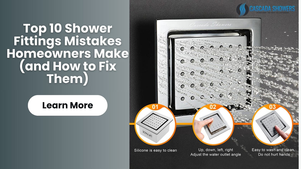 Top 10 Shower Fitting Replacement Mistakes to Avoid