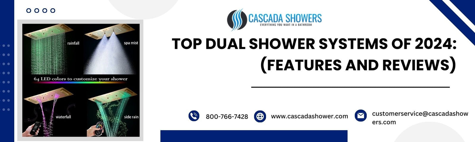 Top Dual Shower Systems of 2024