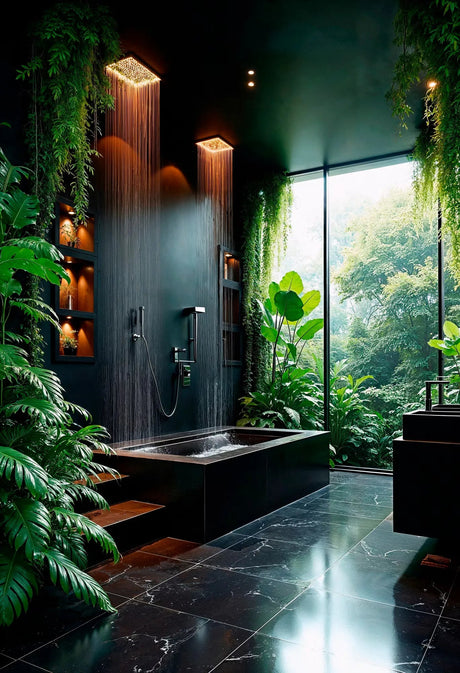 Smart luxury bathroom design