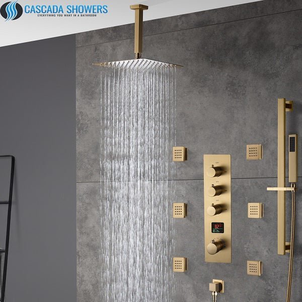 Unleash Your Inner Spa: The Cascada Volterra 10" Shower System