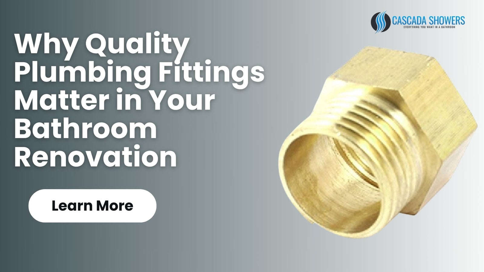 Why Quality Plumbing Fittings Matter in Your Bathroom Renovation
