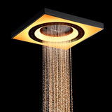 24" Cascada Perla LED Music Thermostatic Rainfall Shower System