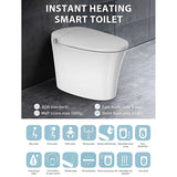Cascada Cliff One-Piece Smart Bidet Toilet, Auto Flush, Heated Seat & Warm Air Dryer