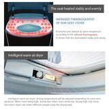 Cascada Cliff One-Piece Smart Bidet Toilet, Auto Flush, Heated Seat & Warm Air Dryer