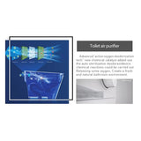 Cascada Florence Smart Bidet Toilet, ADA, Auto Open Lid & Heated Wash System
