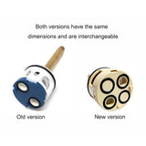 Old vs New Diverter Cartridge Comparison – Front View
