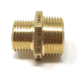 BSPP to NPT Brass Pipe Adapter 1/2" G Male to 3/4" NPT Male – Cascada Showers