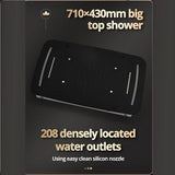 Cascada 17"x28" Torino LED Shower System - Cascada Showers