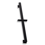 Matte black Cascada sliding shower bar  
