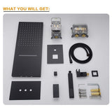 Collection of Cascada Amadora components and tools