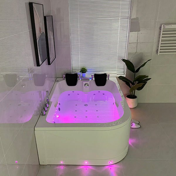 Cascada Amalfi Smart Hotel Grade Jacuzzi Bathtub LED Music Whirlpool Shower Tub