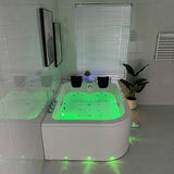 Cascada Amalfi Smart Hotel Grade Jacuzzi Bathtub LED Music Whirlpool Shower Tub