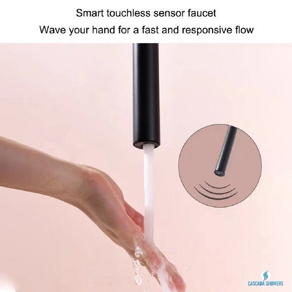 Adjustable infrared sensing distance on Cascada sensor faucet