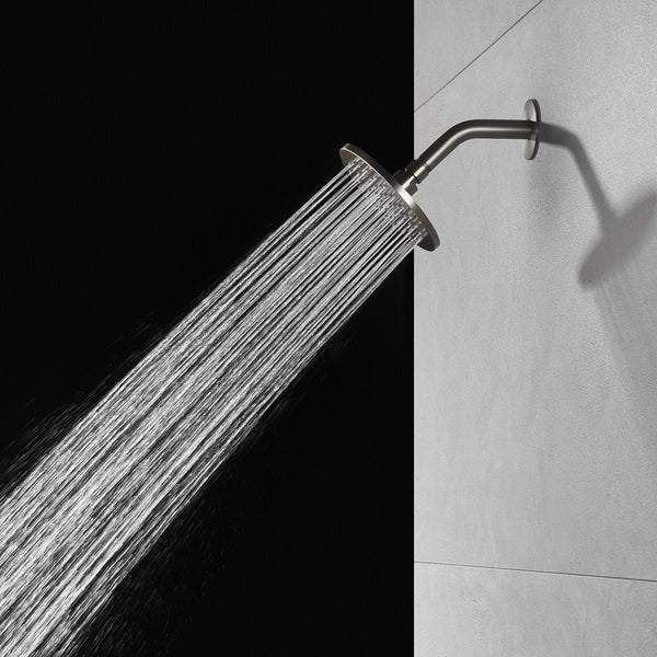 Cascada Bilbao 16" Brushed Nickel Dual Shower Head System - Cascada Showers