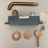 Cascada Cliff Wall Mount Bathroom Sink Faucet (Hot & Cold)